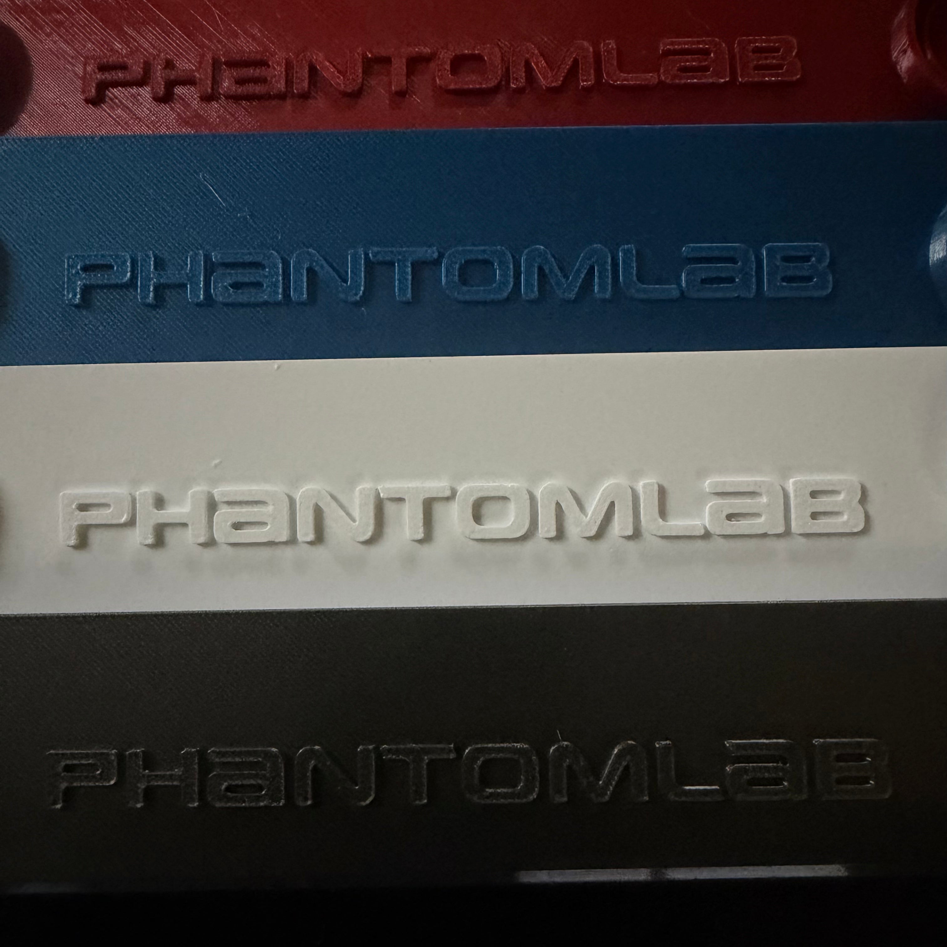 PhantomTag- Customizable Name Plate for PhantomPlate