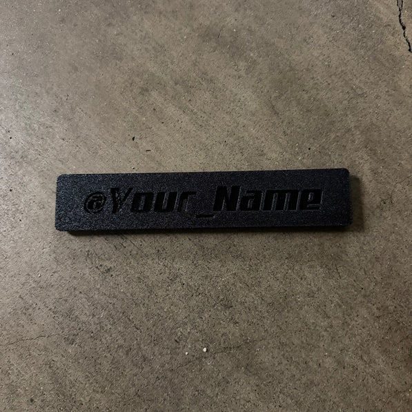 PhantomTag- Customizable Name Plate for PhantomPlate