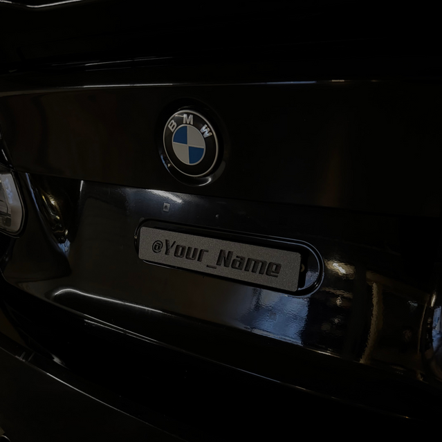 PhantomTag- Customizable Name Plate for PhantomPlate